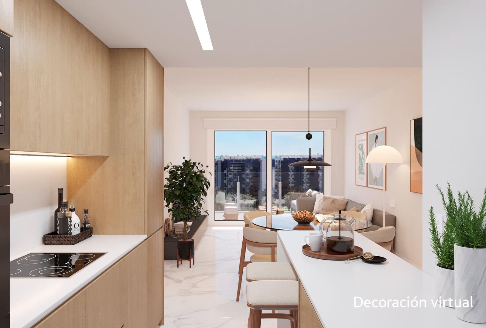 2 Zimmer Penthouse zu verkaufen in Punta Prima mit Pool Garage - 430.000 € (Ref: 8411417)