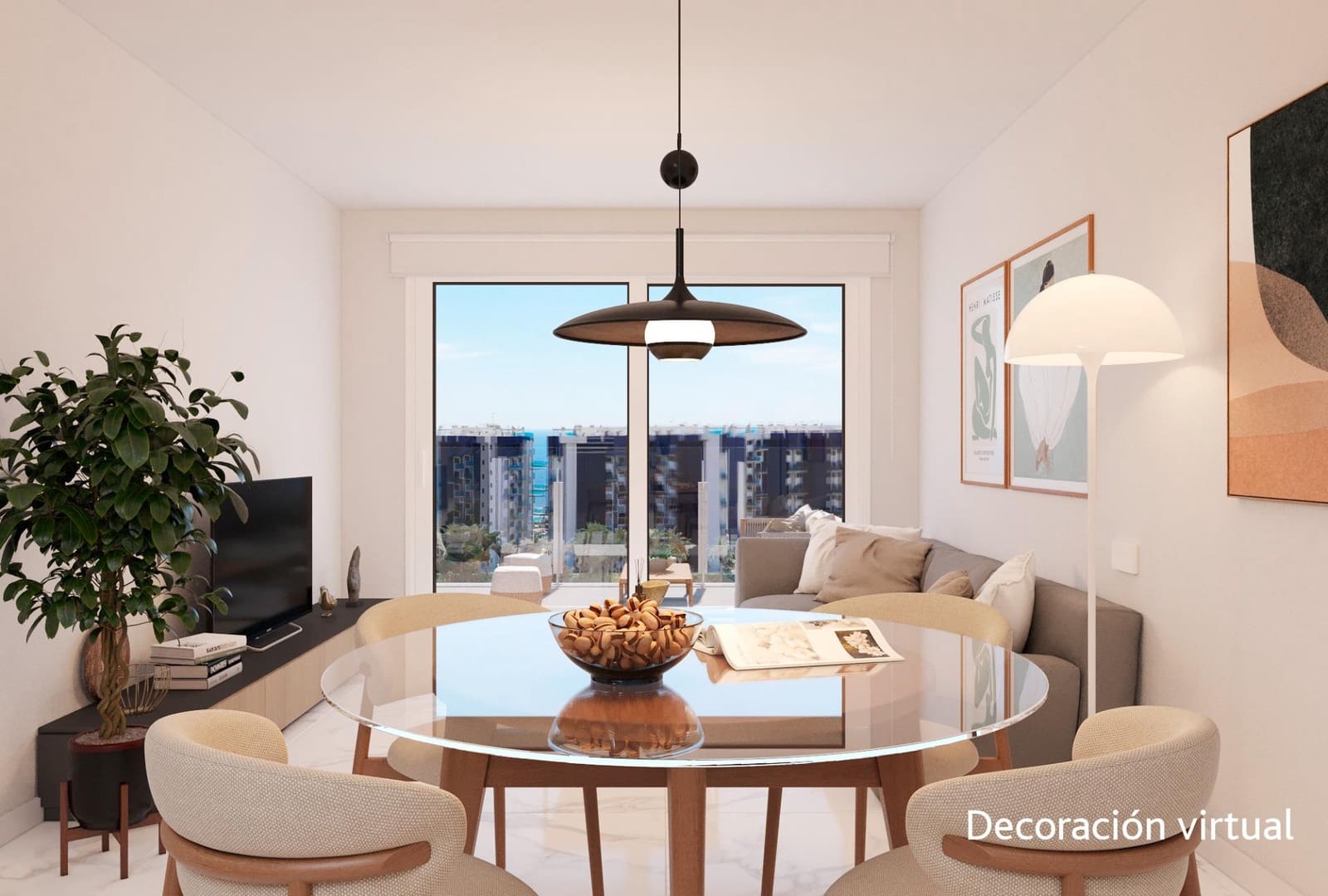 2 sypialnia Apartament na sprzedaż w Punta Prima z basenem garażem - 355 000 € (Ref: 8415180)