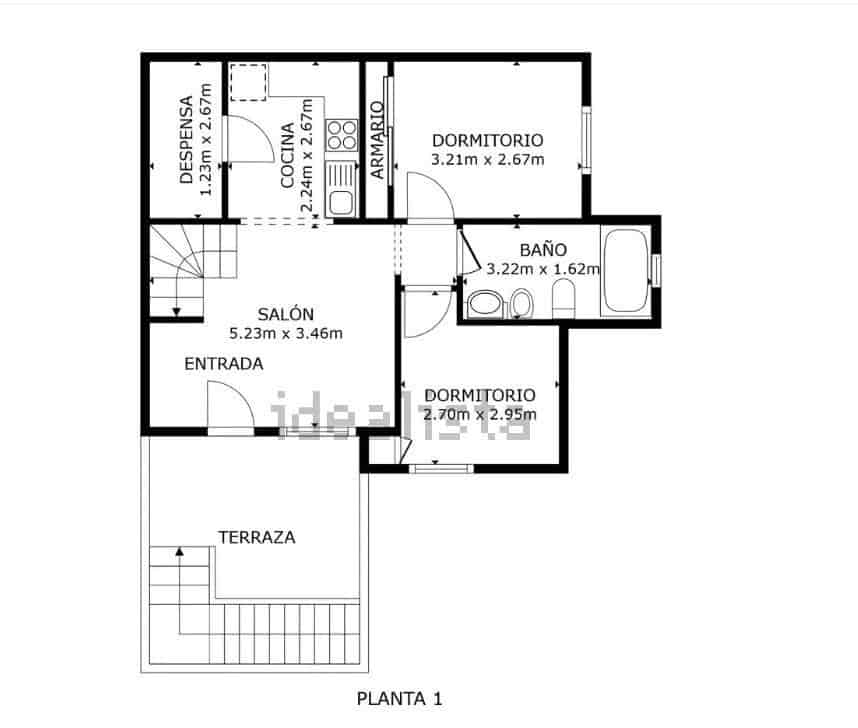 4 bedroom Terraced Villa for sale in Los Altos with pool - € 199,900 (Ref: 8943913)