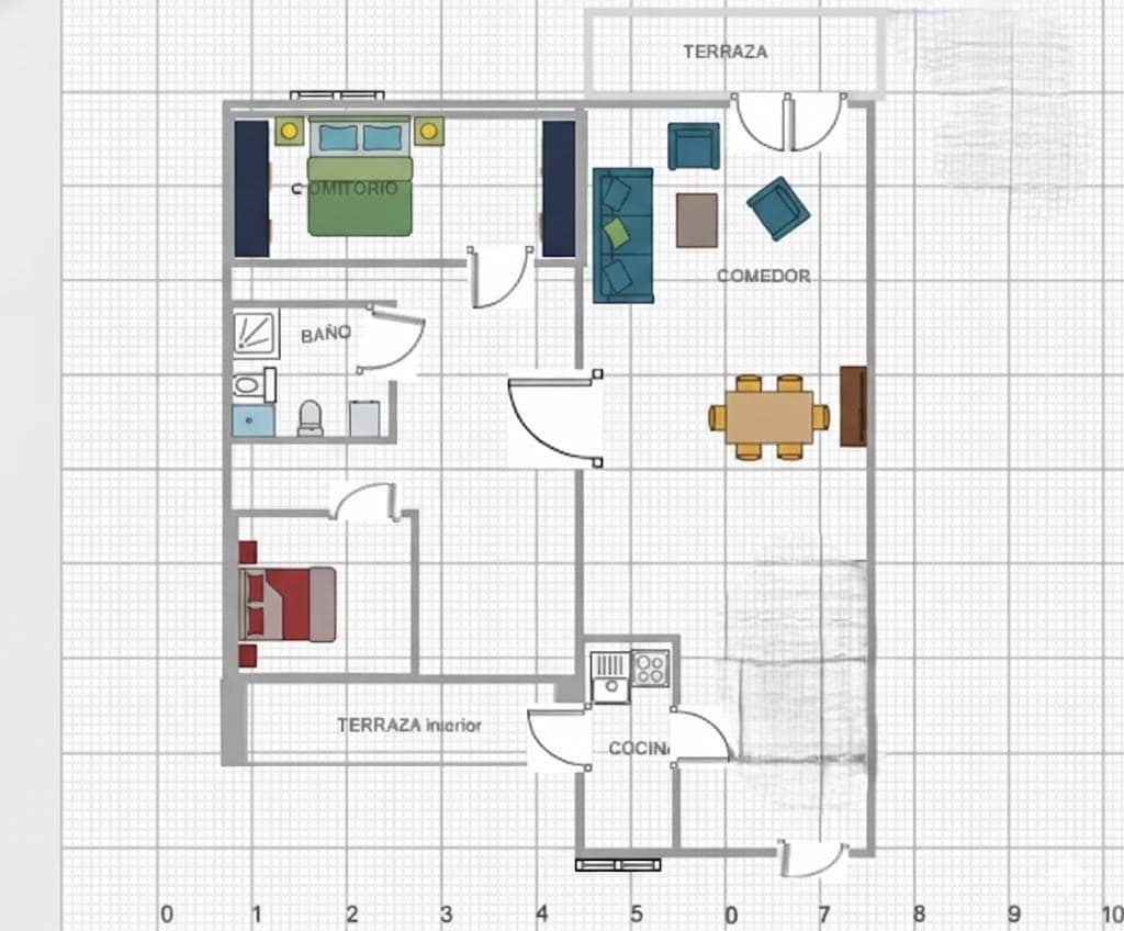 Apartamento de 2 habitaciones en Torrevieja en venta - 106.900 € (Ref: 9386136)