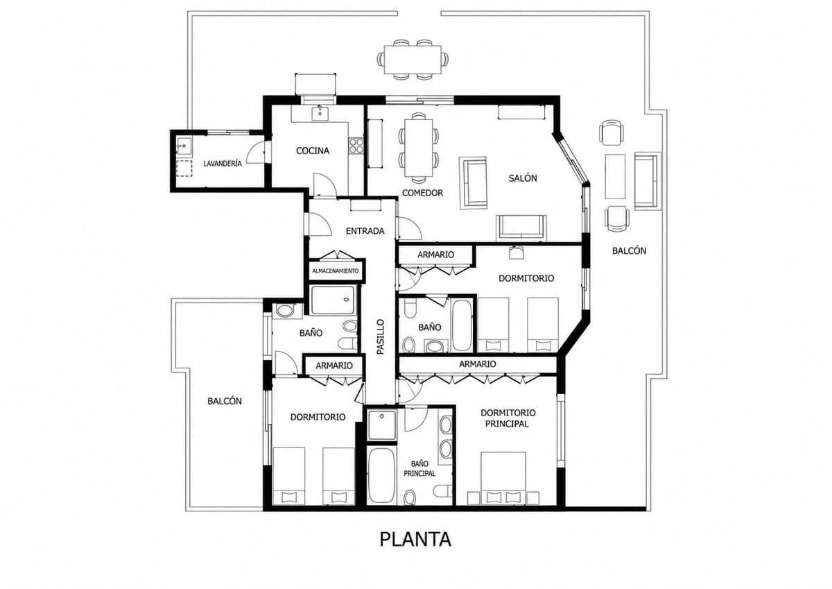 3 camera da letto Attico in vendita in Atalaya-Isdabe con piscina garage - 820.000 € (Rif: 10166634)