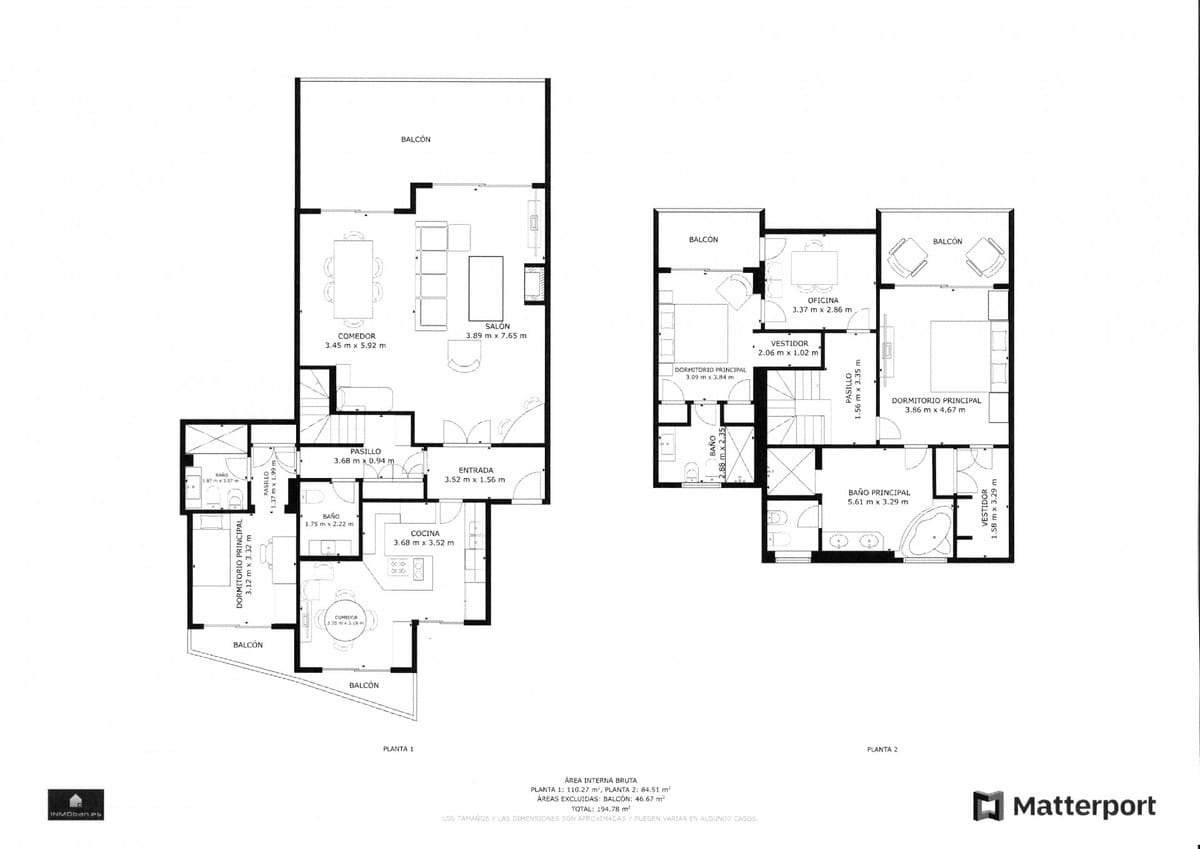 4 soverom Penthouse til salgs i Guadalmina med svømmebasseng garasje - € 950 000 (Ref: 8769082)