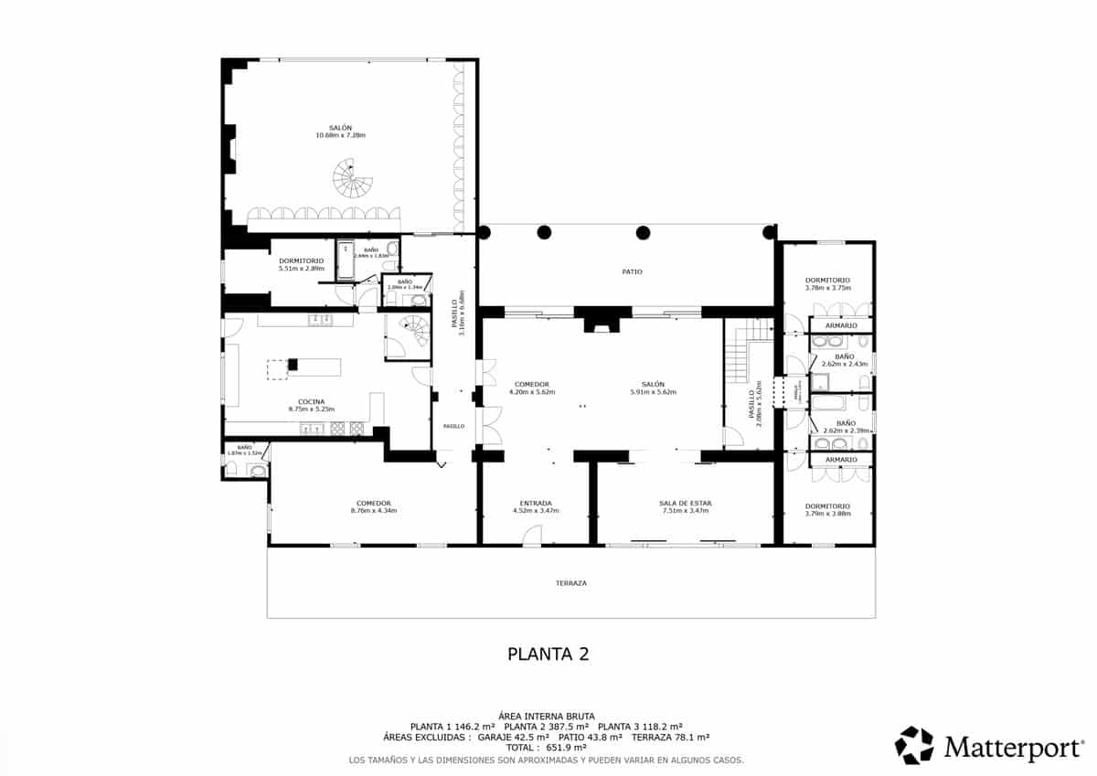 5 makuuhuone Huvila myytävänä paikassa Guadalmina mukana uima-altaan 
autotalli - 4 500 000 € (Ref: 9452300)
