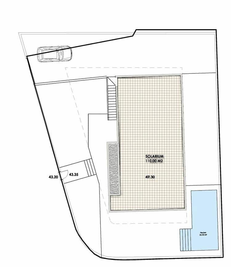 3 makuuhuone Huvila myytävänä paikassa Bolnuevo mukana uima-altaan 
autotalli - 585 000 € (Ref: 10005643)