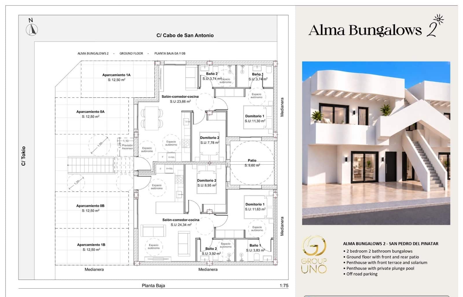 2 camera da letto Appartamento in vendita in San Pedro del Pinatar con piscina garage - 279.950 € (Rif: 10098447)