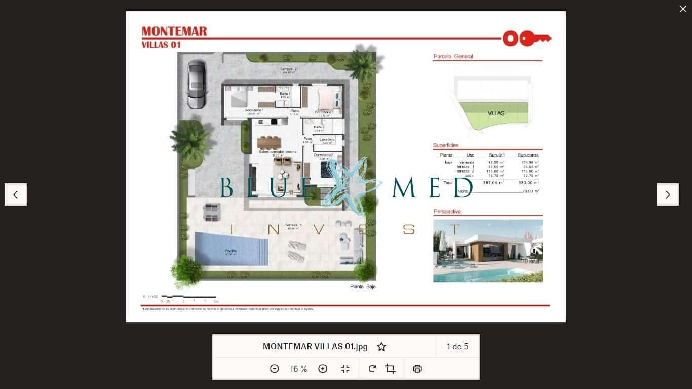 3 bedroom Villa for sale in Banos y Mendigo with pool - € 465,900 (Ref: 7479034)