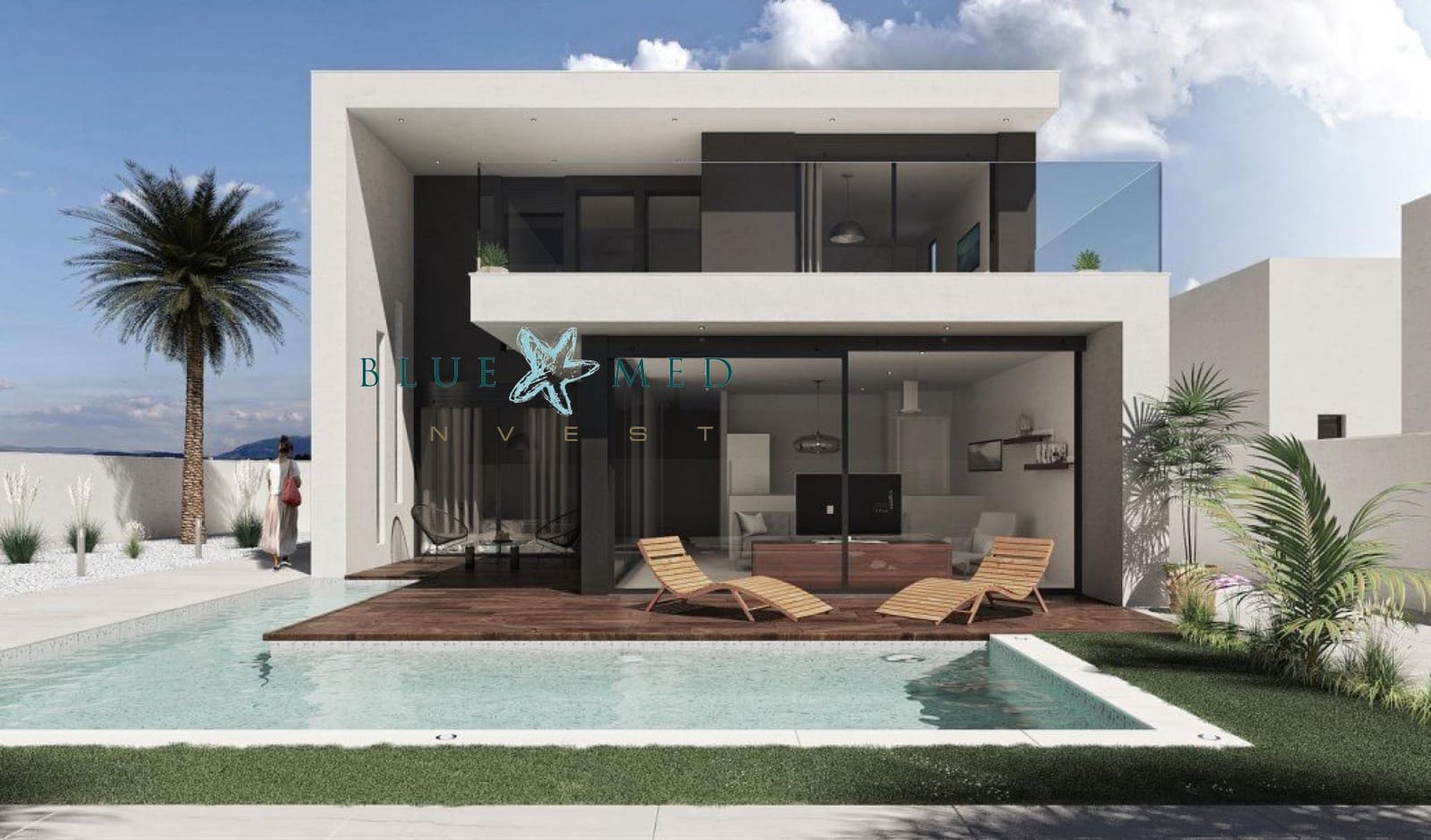 3 camera da letto Villa in vendita in San Pedro del Pinatar con piscina - 569.950 € (Rif: 7687183)