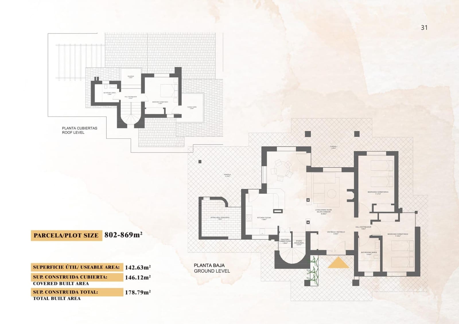 3 bedroom Villa for sale in La Pinilla - € 310,000 (Ref: 7687211)