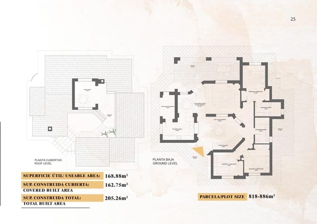 3 camera da letto Villa in vendita in La Pinilla, Fuente Alamo de Murcia - 339.000 € (Rif: 7687212)