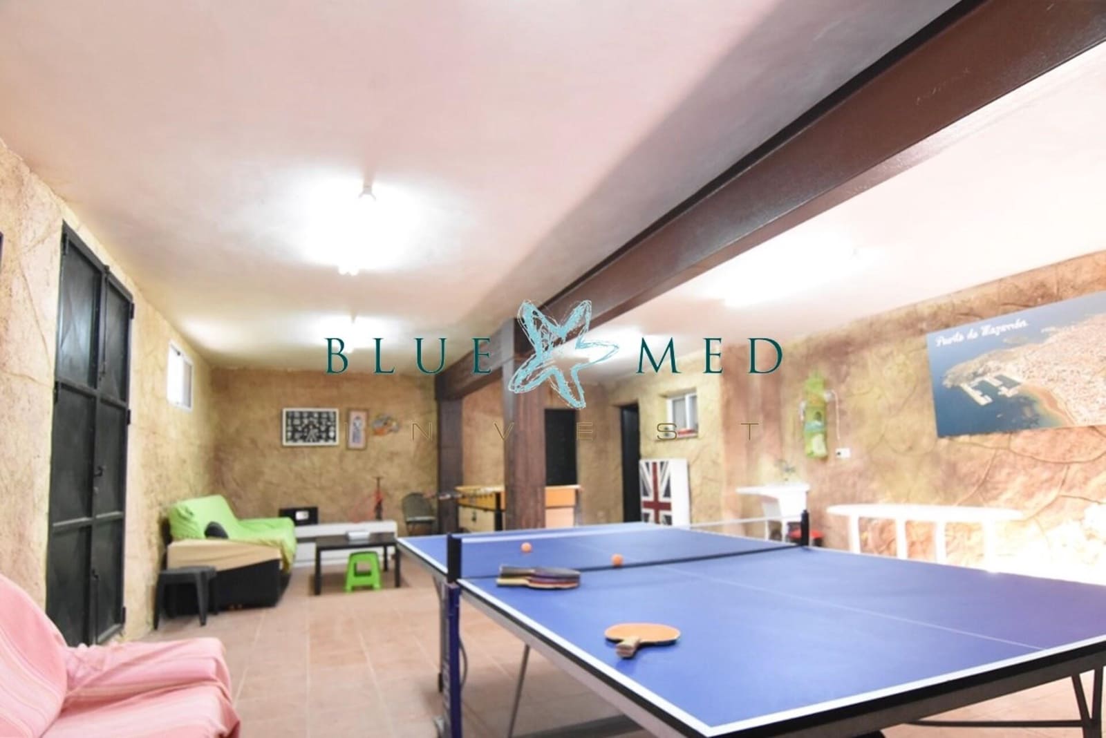 4 soveværelse Finca/Landehus til salg i Mazarron med garage - € 365.000 (Ref: 7696405)