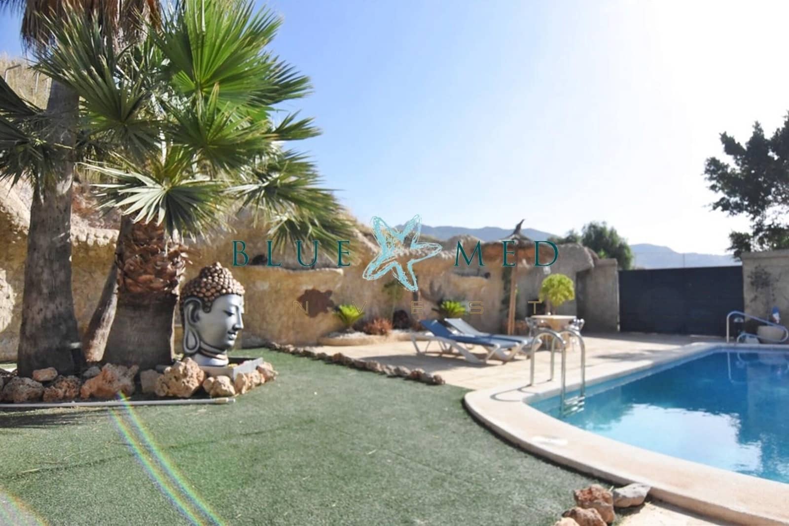 4 soveværelse Finca/Landehus til salg i Mazarron med garage - € 365.000 (Ref: 7696405)