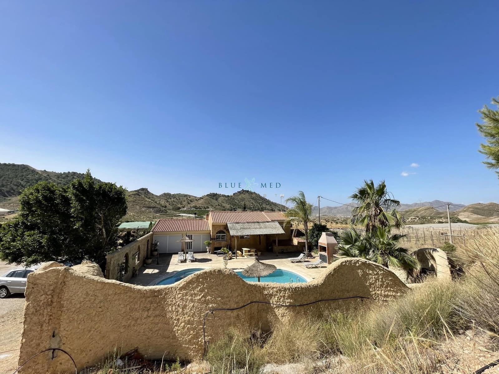 4 soveværelse Finca/Landehus til salg i Mazarron med garage - € 365.000 (Ref: 7696405)