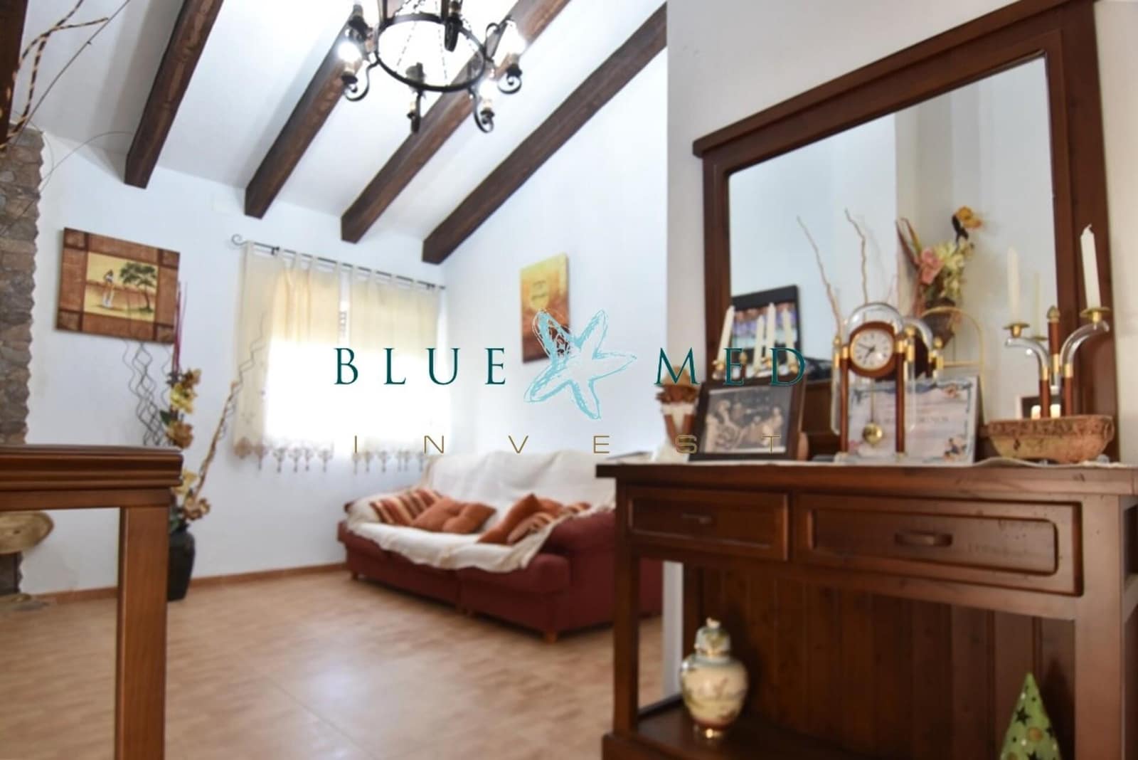 4 soveværelse Finca/Landehus til salg i Mazarron med garage - € 365.000 (Ref: 7696405)