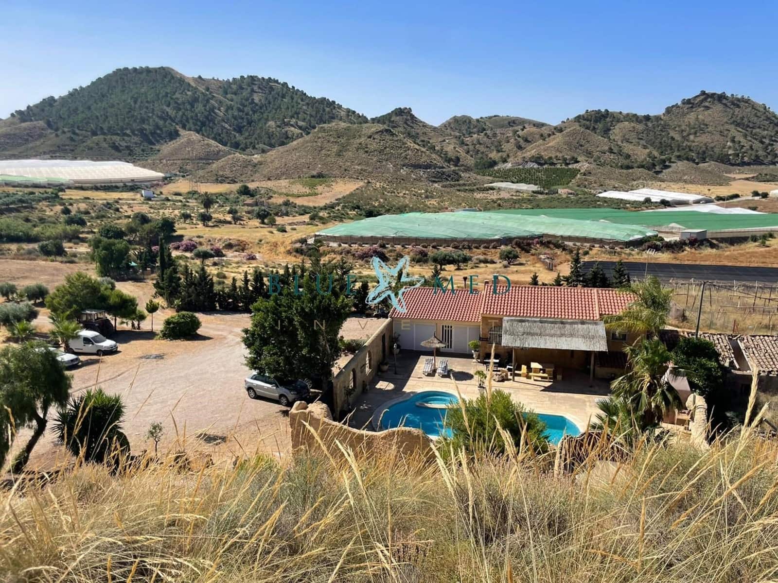 4 soveværelse Finca/Landehus til salg i Mazarron med garage - € 365.000 (Ref: 7696405)