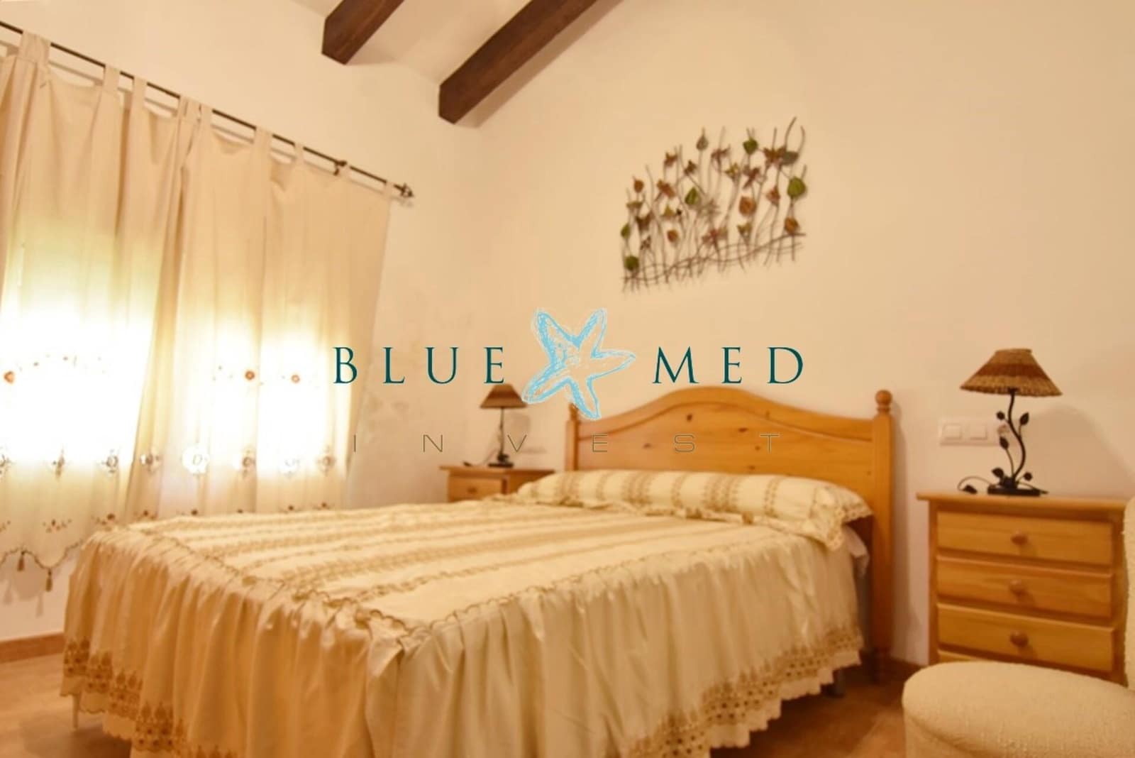 4 soveværelse Finca/Landehus til salg i Mazarron med garage - € 365.000 (Ref: 7696405)