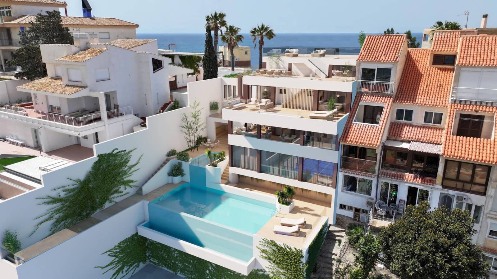 7 chambre Villa/Maison à vendre à Puerto de Mazarron avec piscine garage - 590 000 € (Ref: 7696414)