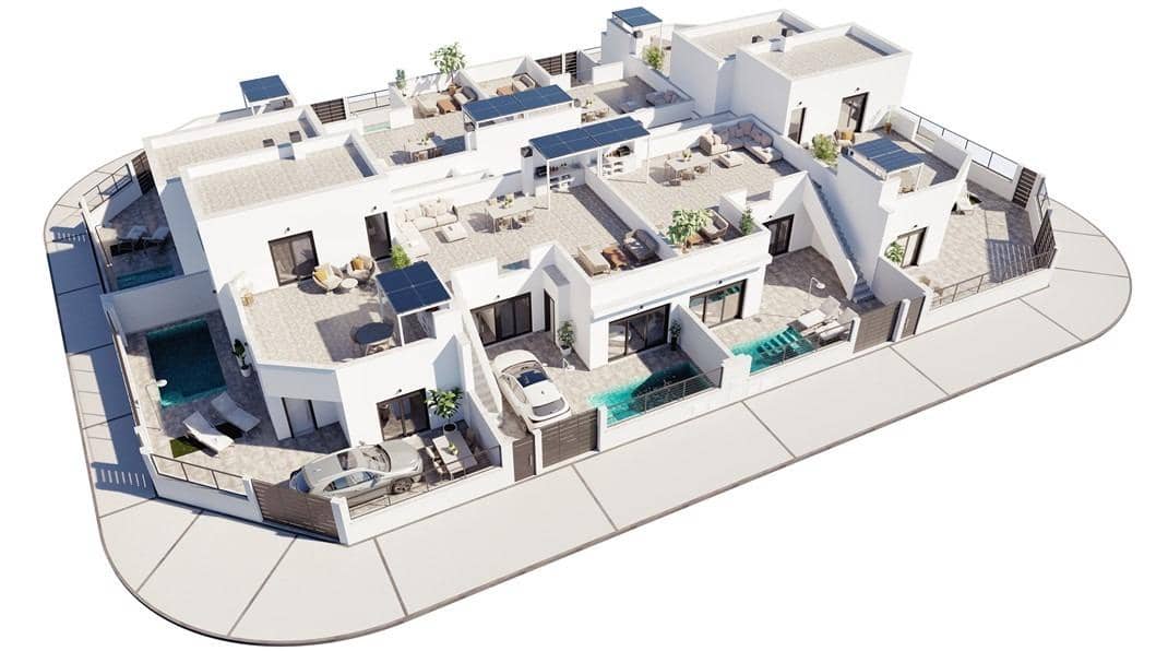 2 bedroom Villa for sale in Roldan with pool - € 259,900 (Ref: 8158566)