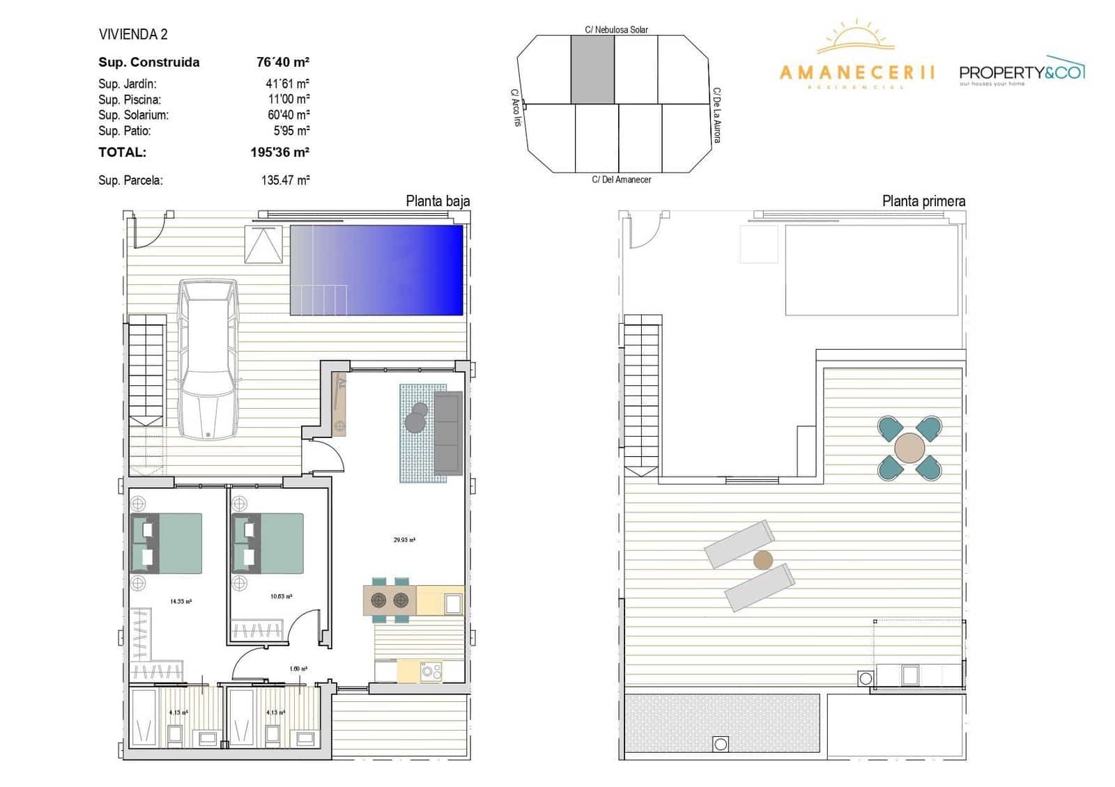 2 bedroom Villa for sale in Roldan with pool - € 259,900 (Ref: 8158566)
