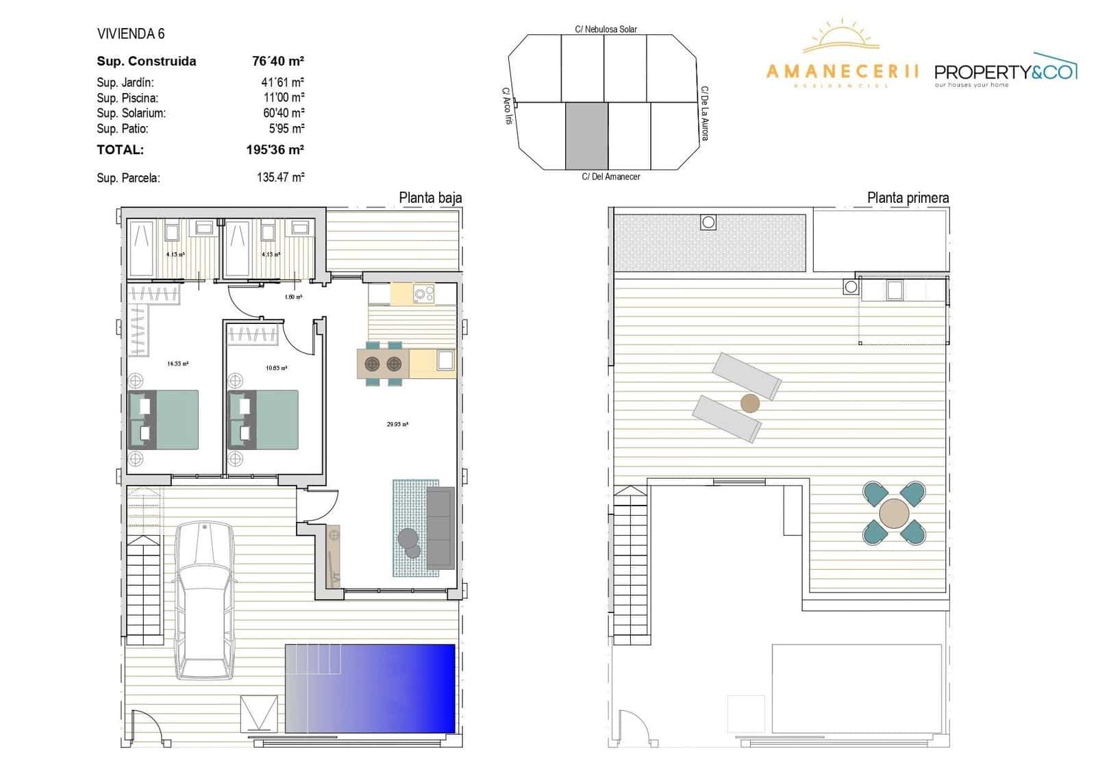 2 bedroom Villa for sale in Roldan with pool - € 259,900 (Ref: 8158566)
