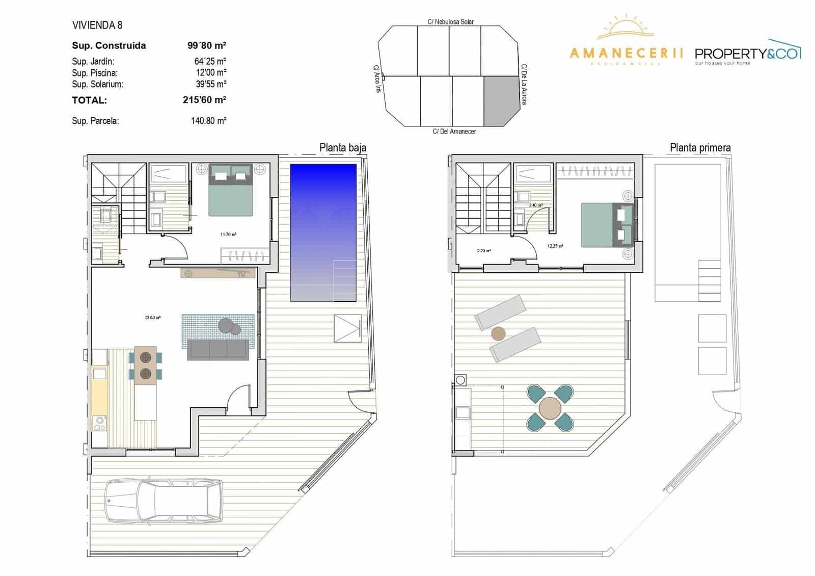 2 bedroom Villa for sale in Roldan with pool - € 259,900 (Ref: 8158566)