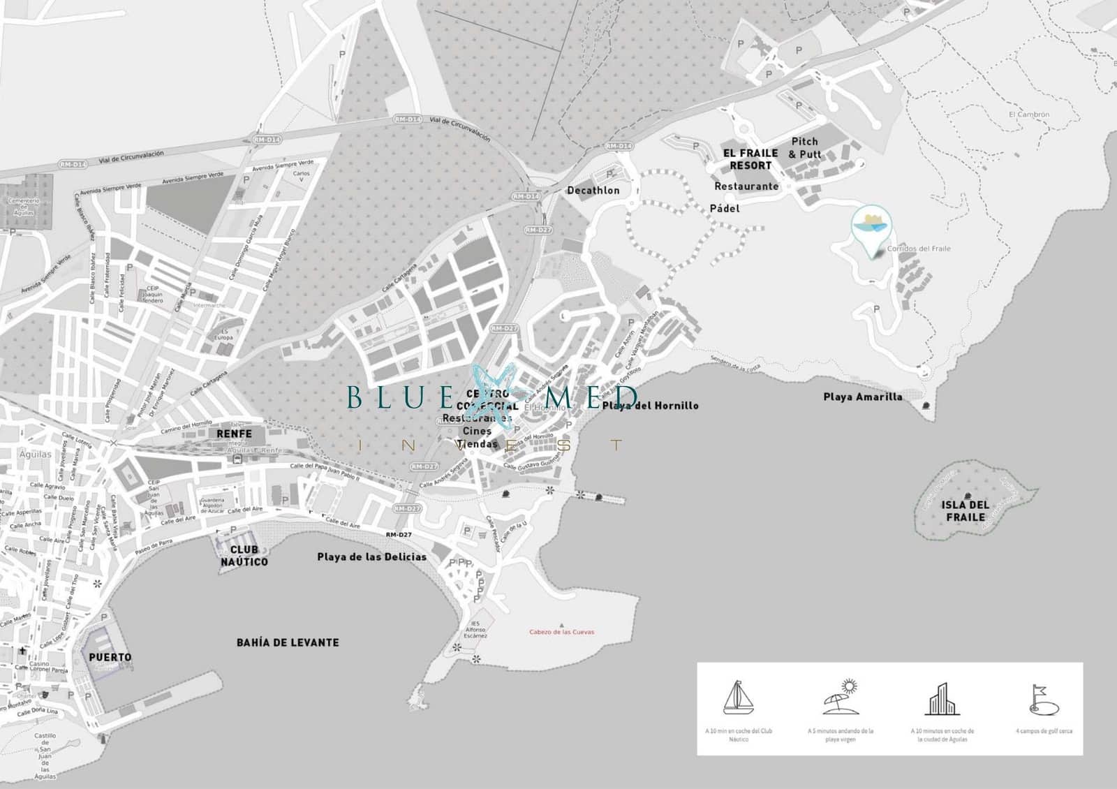 2 bedroom Apartment for sale in Aguilas with pool - € 295,000 (Ref: 8256288)