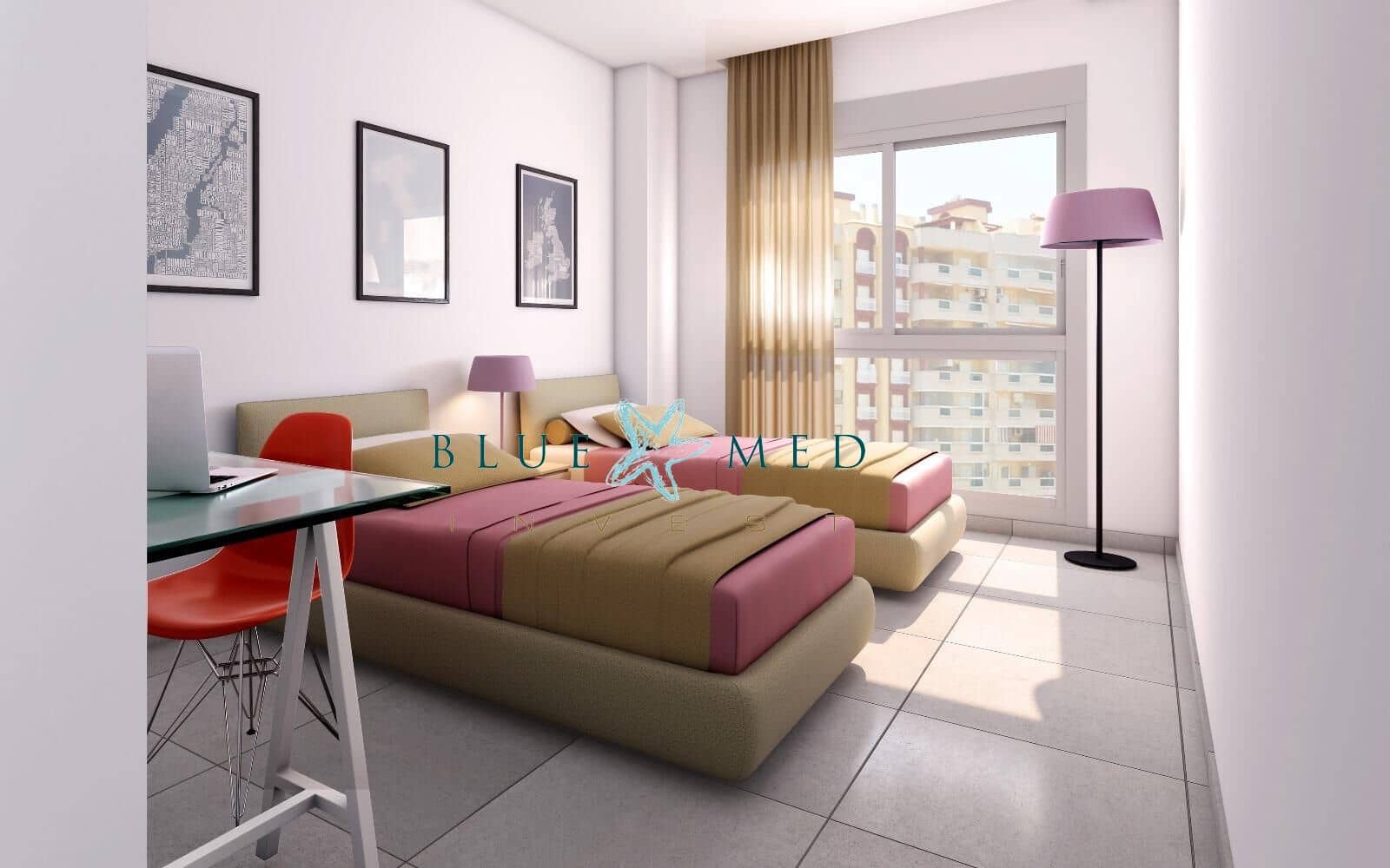 2 makuuhuone Huoneisto myytävänä paikassa La Manga del Mar Menor mukana uima-altaan 
autotalli - 237 132 € (Ref: 8310774)