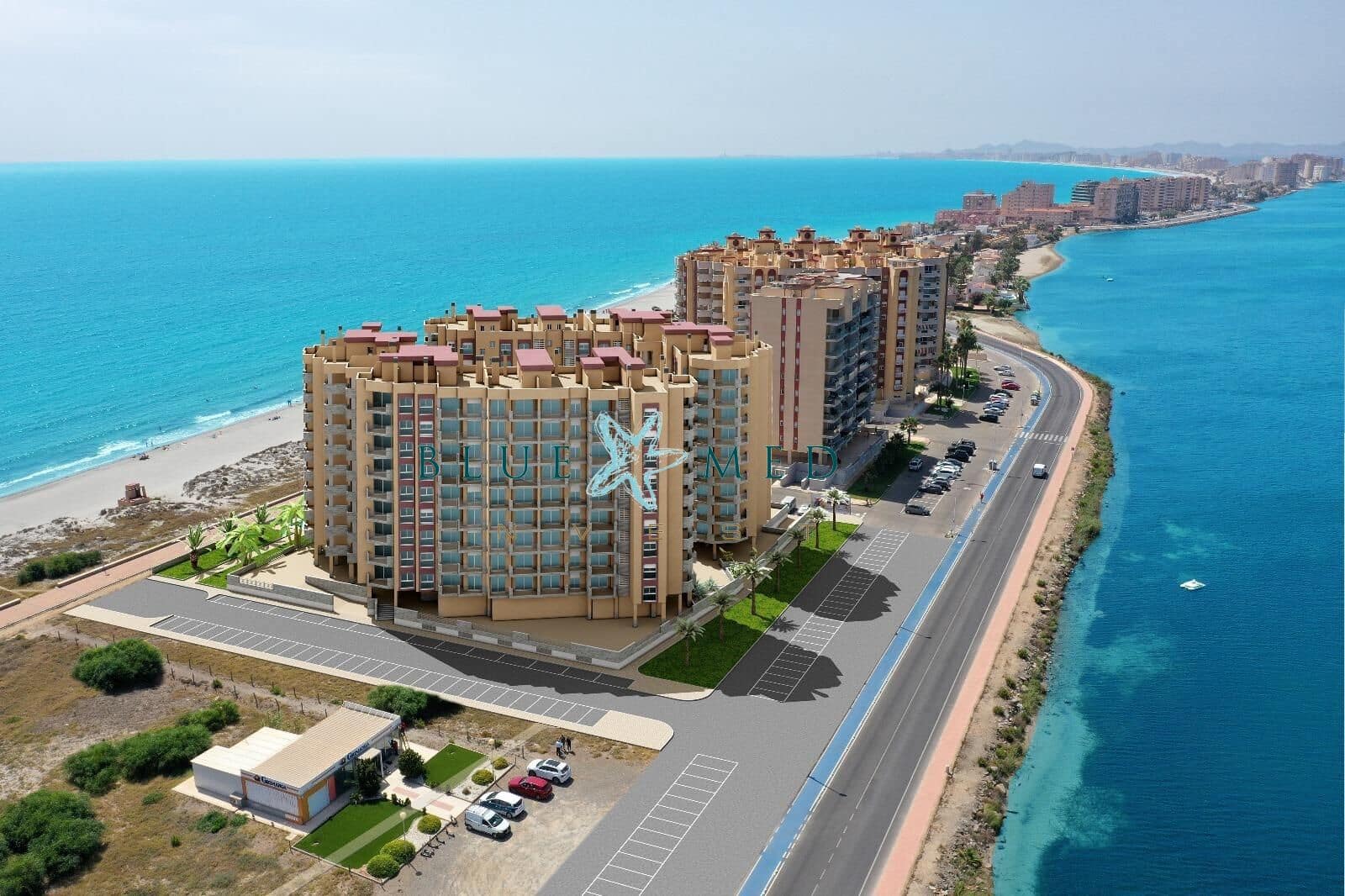 2 makuuhuone Huoneisto myytävänä paikassa La Manga del Mar Menor mukana uima-altaan 
autotalli - 237 132 € (Ref: 8310774)