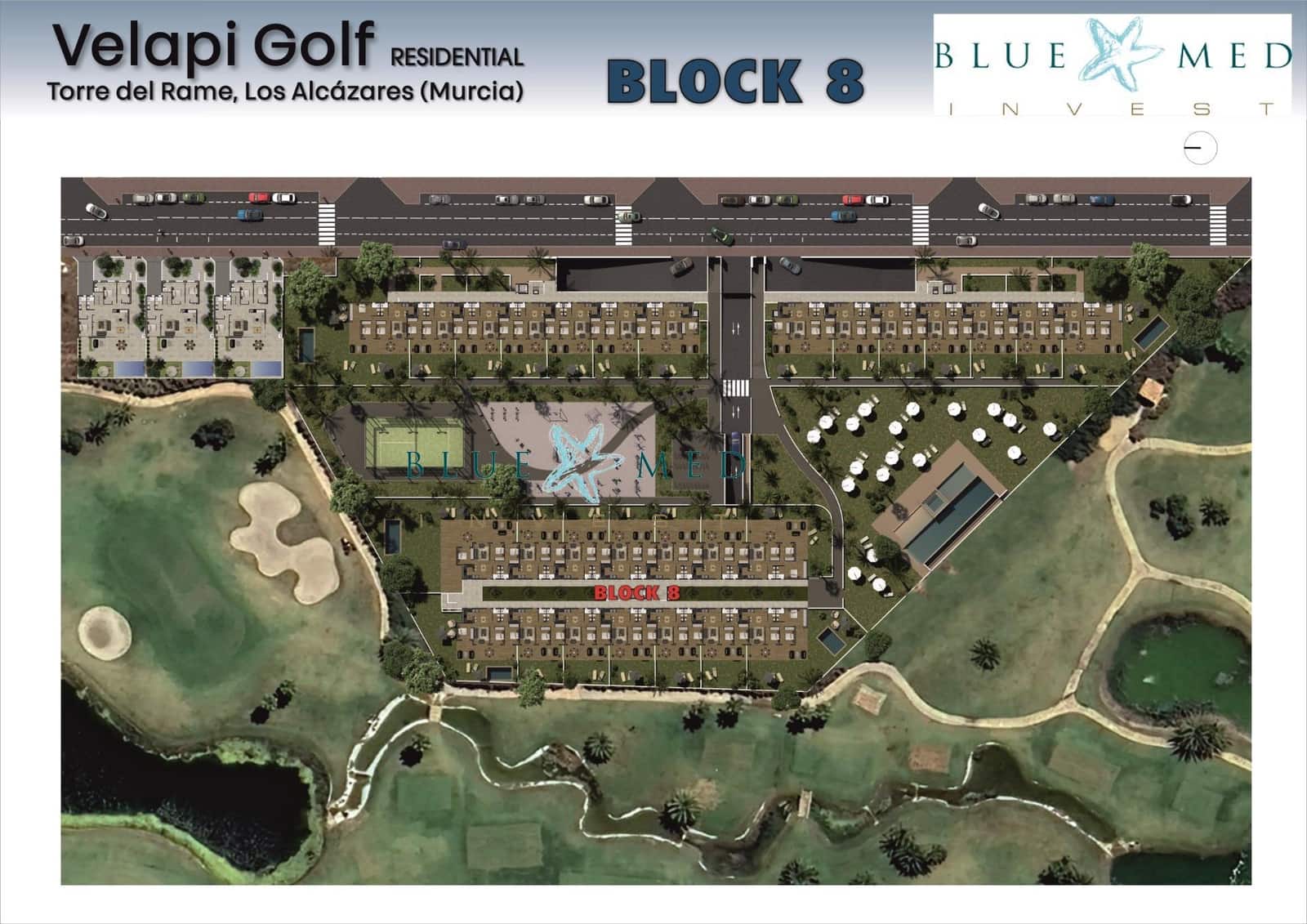 4 makuuhuone Huvila myytävänä paikassa Los Alcazares mukana uima-altaan 
autotalli - 685 000 € (Ref: 8398532)