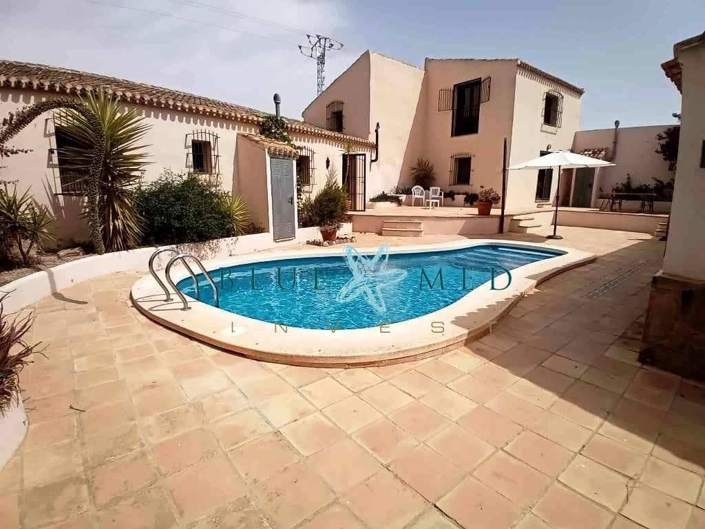 6 soveværelse Finca/Landehus til salg i Mazarron med swimmingpool - € 339.995 (Ref: 8415625)