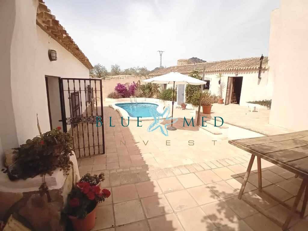 6 soveværelse Finca/Landehus til salg i Mazarron med swimmingpool - € 339.990 (Ref: 8415625)