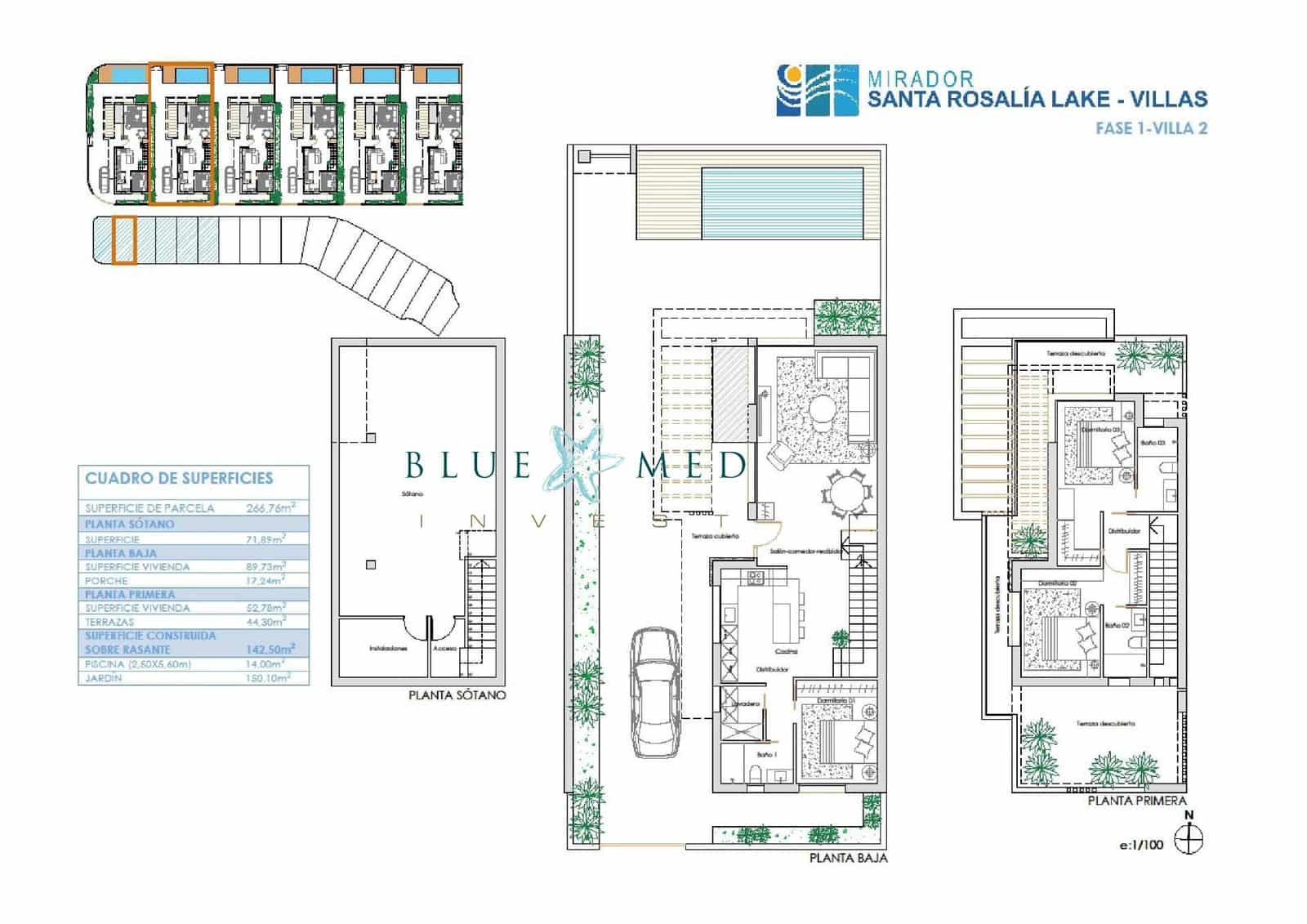 3 soveværelse Villa til salg i Los Alcazares med swimmingpool - € 589.900 (Ref: 8423597)