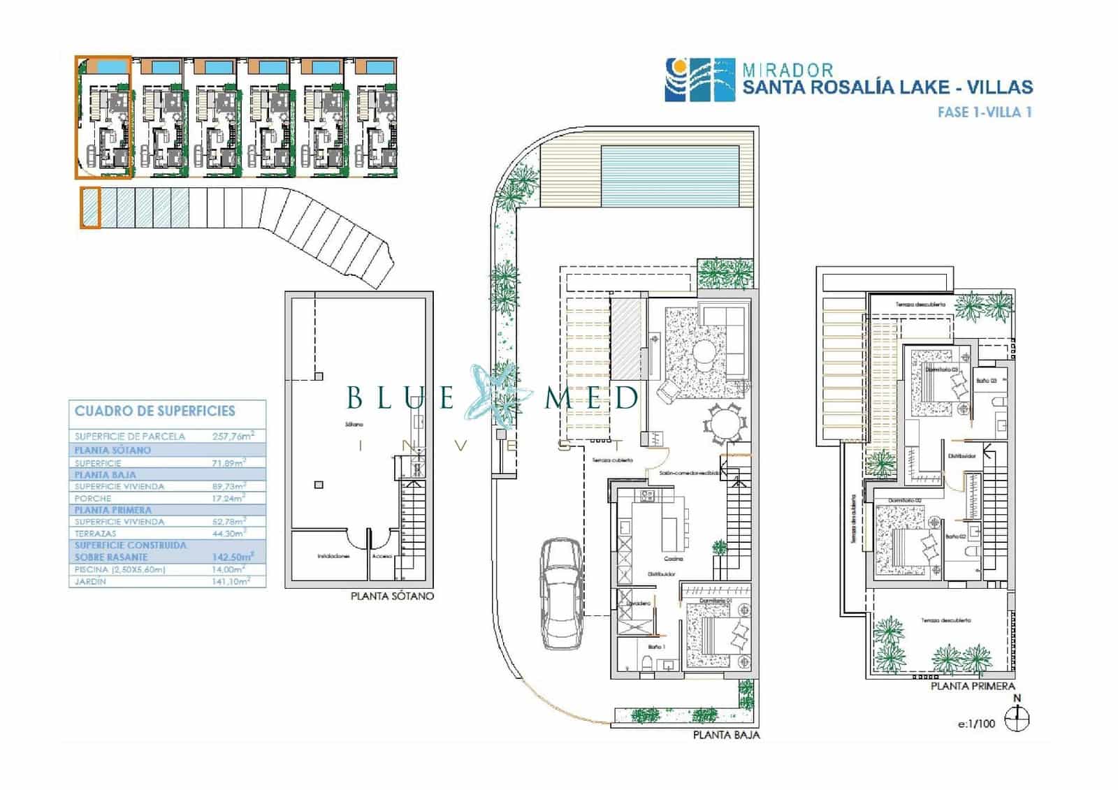 3 soveværelse Villa til salg i Los Alcazares med swimmingpool - € 589.900 (Ref: 8423597)