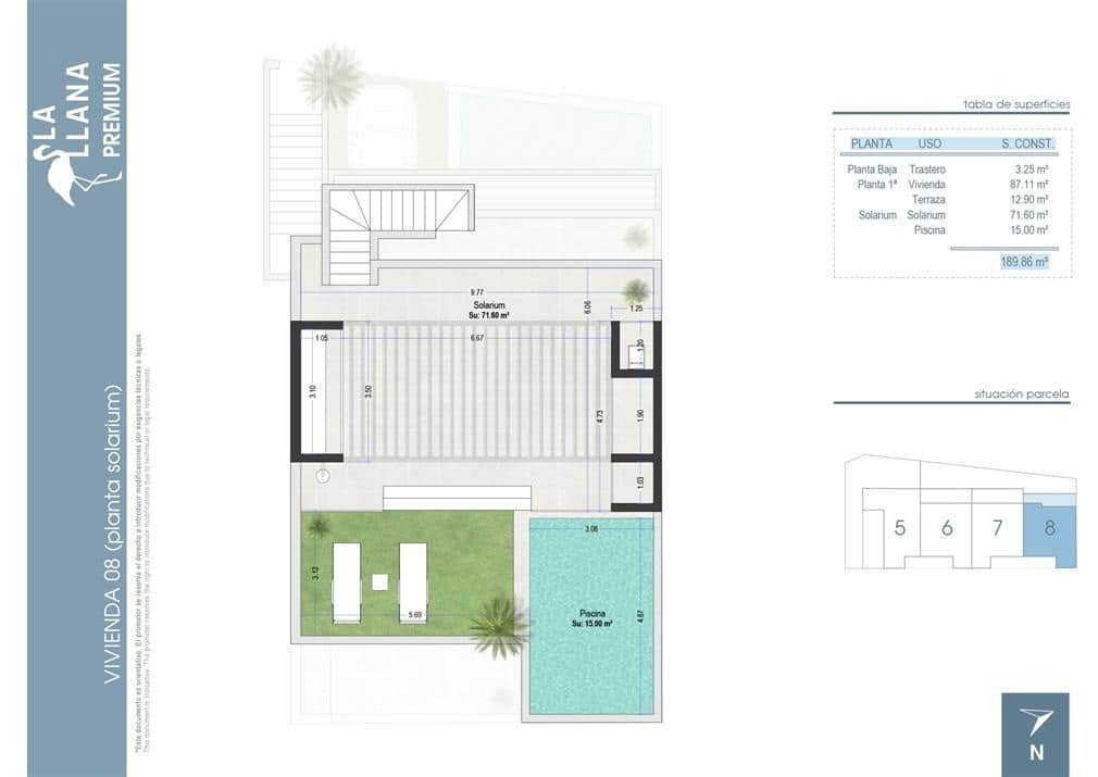 3 sypialnia Penthouse na sprzedaż w San Pedro del Pinatar z basenem - 449 000 € (Ref: 8426395)