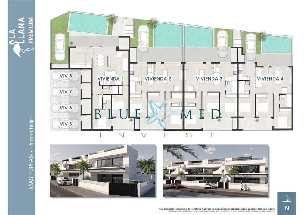 3 slaapkamer Appartement te koop in San Pedro del Pinatar met zwembad - € 409.000 (Ref: 8426396)