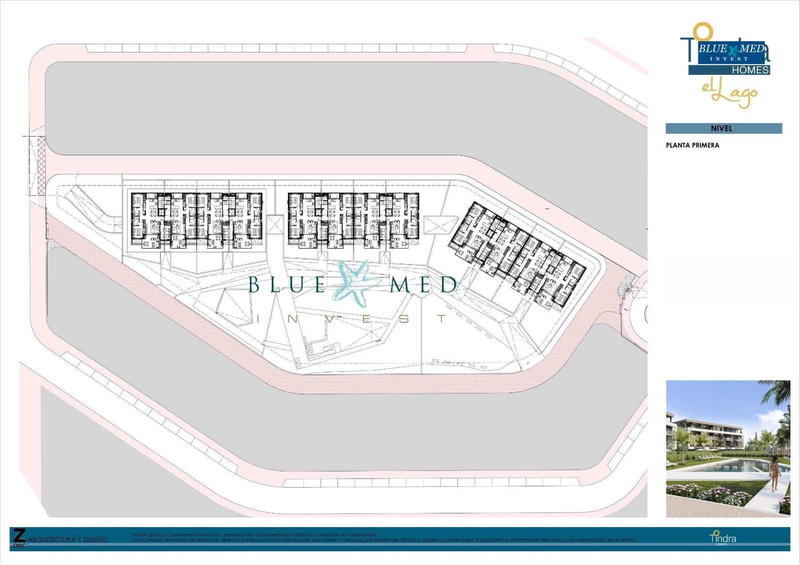 3 Zimmer Penthouse zu verkaufen in Los Alcazares mit Pool - 529.000 € (Ref: 8482105)