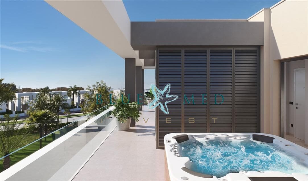 3 Zimmer Penthouse zu verkaufen in Los Alcazares mit Pool - 529.000 € (Ref: 8482105)