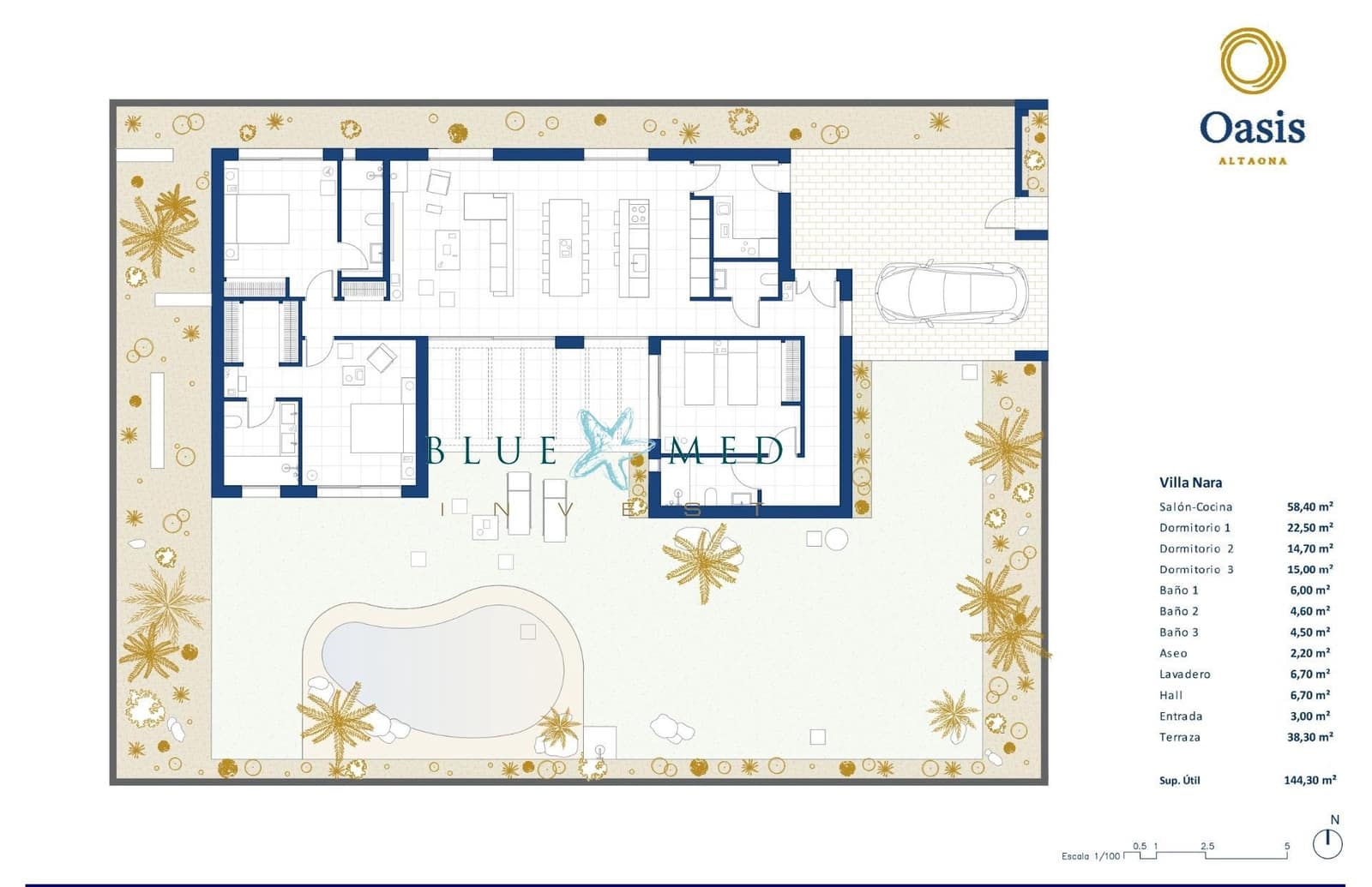 2 Zimmer Villa zu verkaufen in Banos y Mendigo mit Pool - 421.500 € (Ref: 8485181)