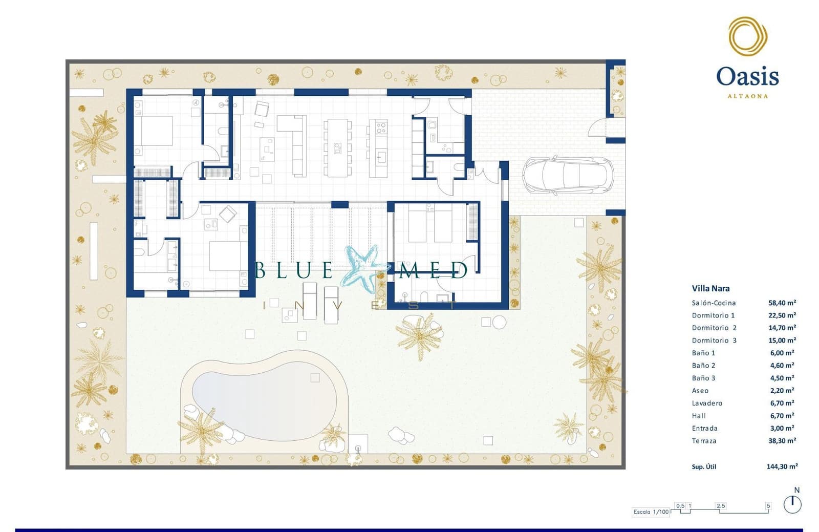 2 Zimmer Villa zu verkaufen in Banos y Mendigo mit Pool - 421.500 € (Ref: 8485181)