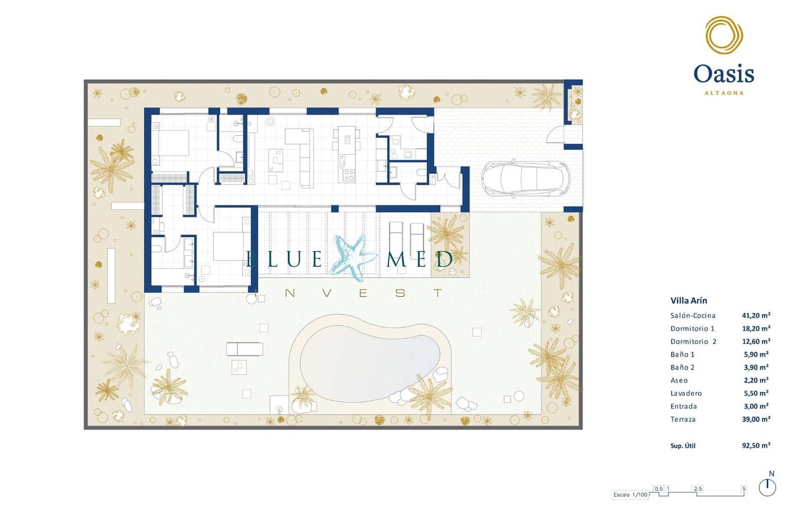 3 bedroom Villa for sale in Banos y Mendigo with pool - € 450,000 (Ref: 8485182)