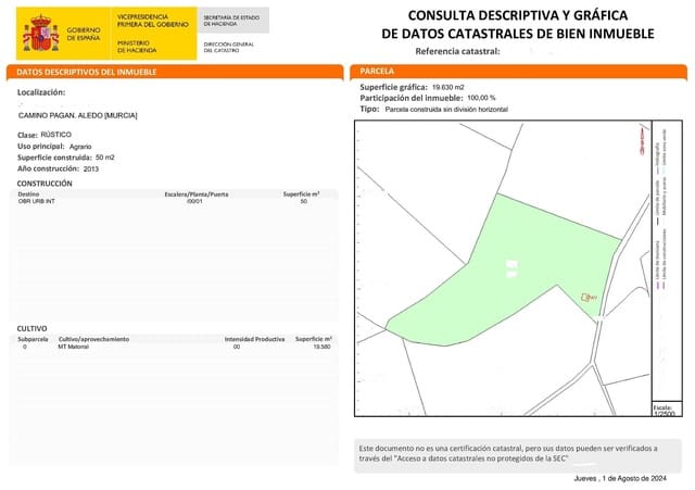 Terrain à Bâtir à vendre à Aledo - 84 400 € (Ref: 8487790)