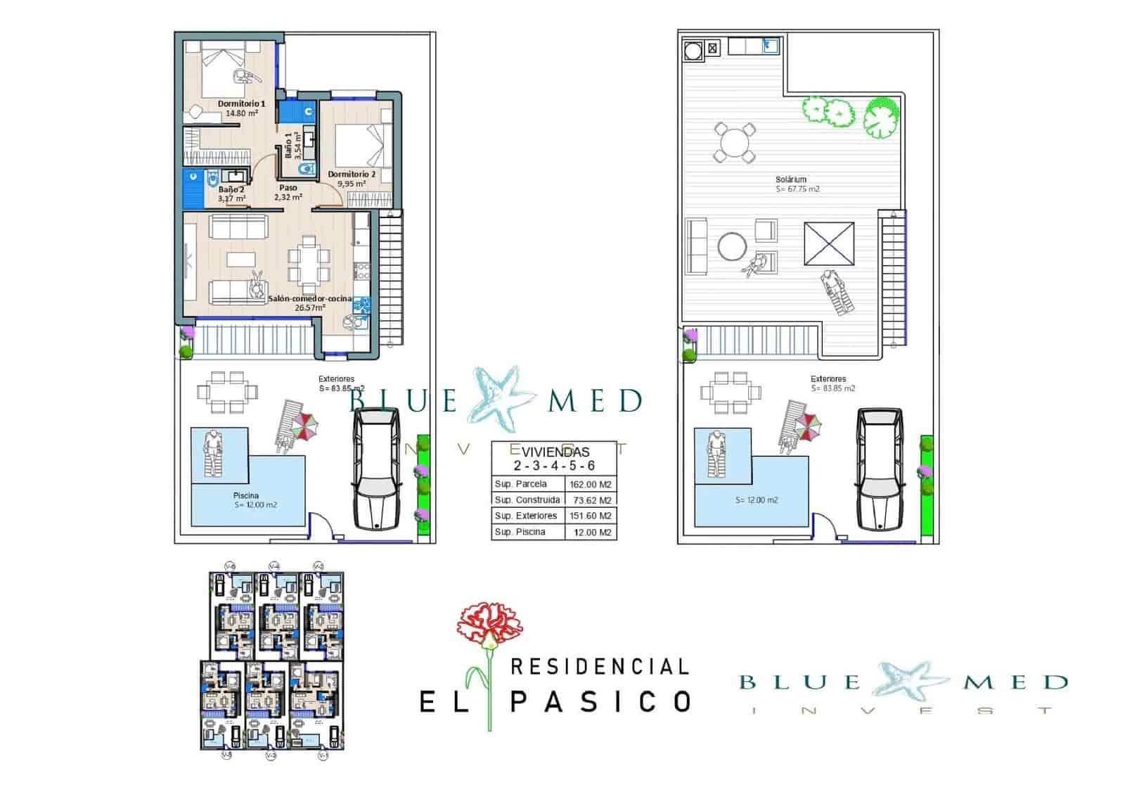 2 Zimmer Villa zu verkaufen in Torre-Pacheco mit Pool - 260.000 € (Ref: 8662777)