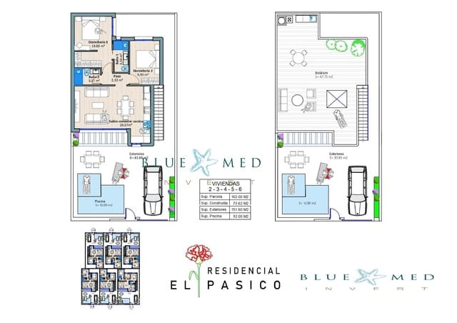 3 Zimmer Villa zu verkaufen in Torre-Pacheco mit Pool - 319.900 € (Ref: 8666793)