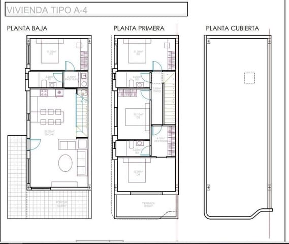 4 quarto Apartamento para venda em El Hornillo, Aguilas com piscina garagem - 350 000 € (Ref: 8670537)