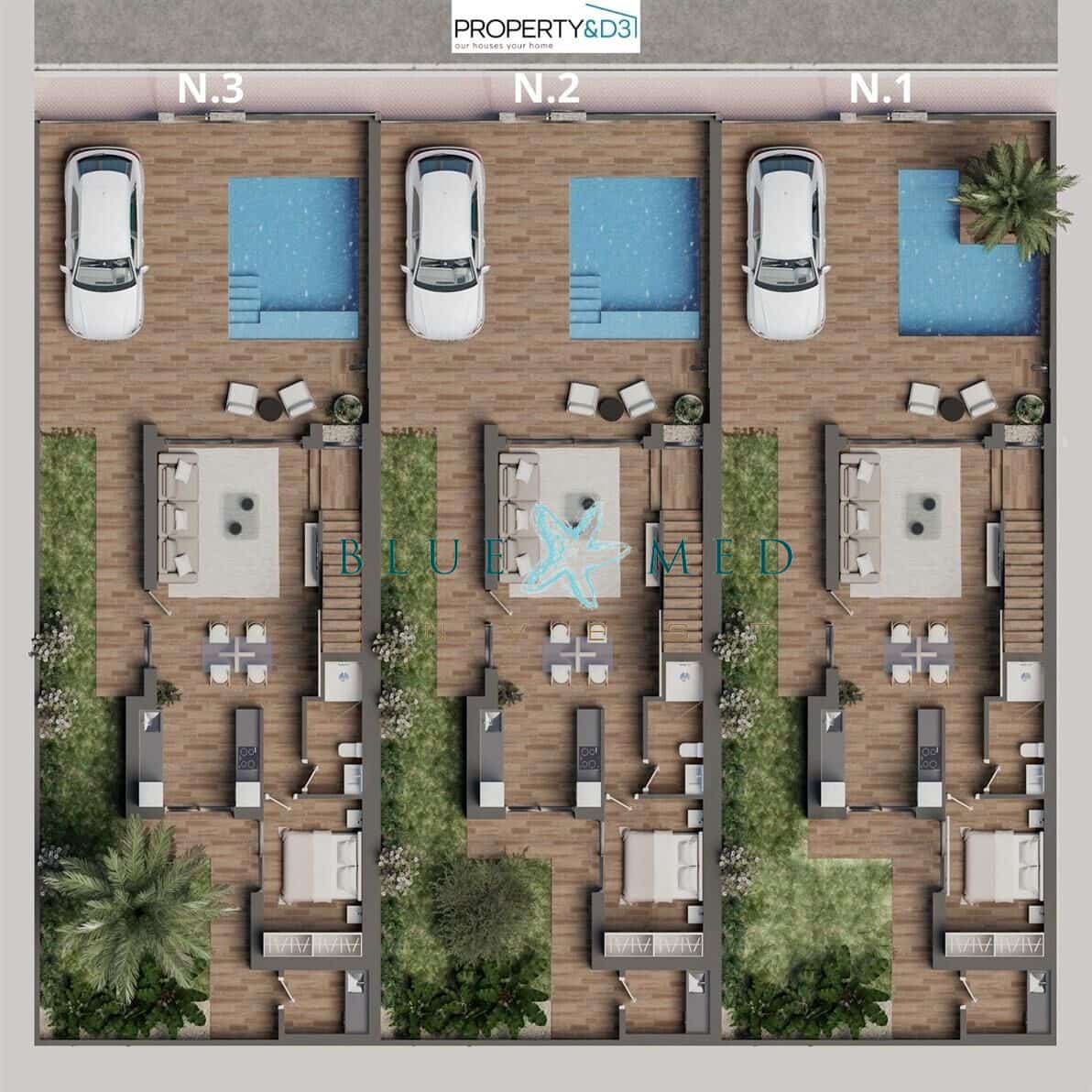 3 bedroom Villa for sale in San Pedro del Pinatar with pool - € 479,900 (Ref: 8672154)