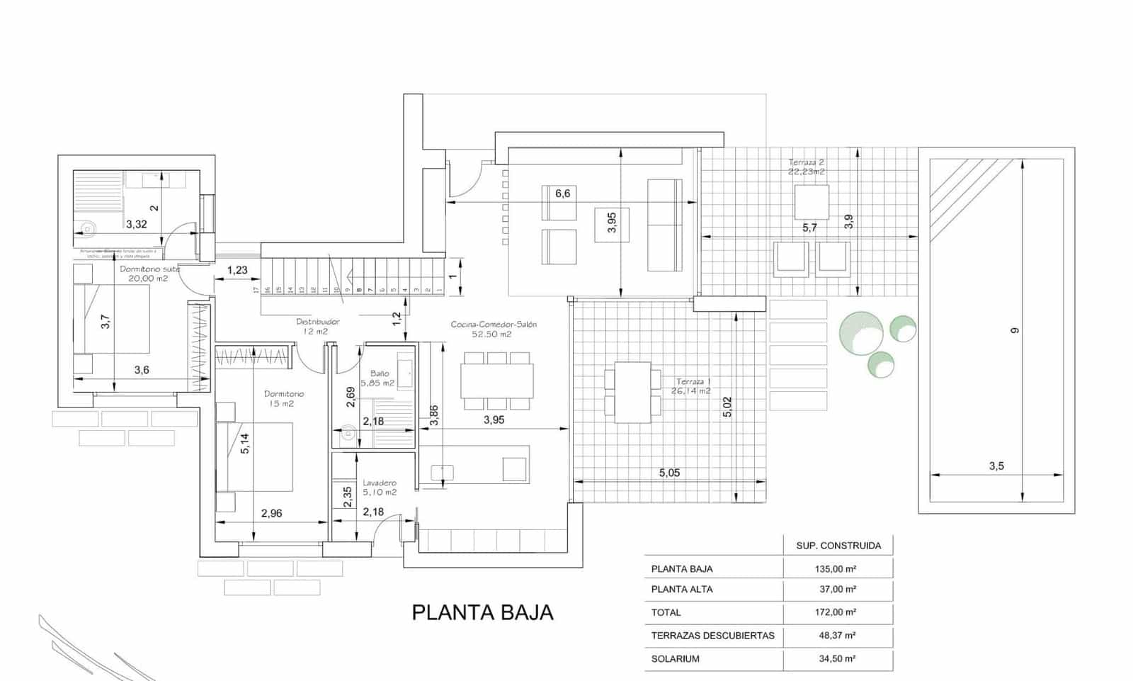 4 soveværelse Villa til salg i Dehesa de Campoamor med swimmingpool - € 1.050.000 (Ref: 8737854)