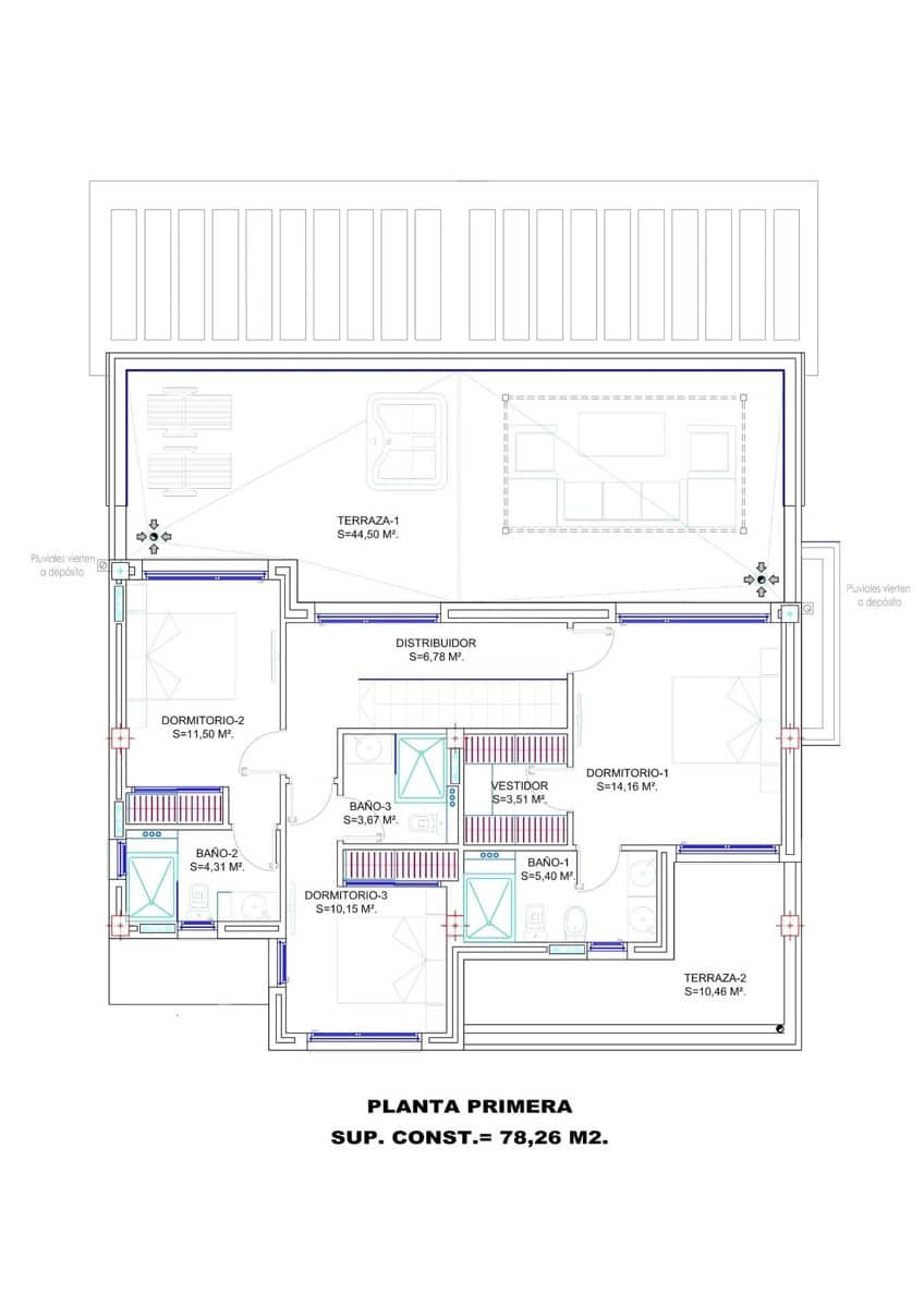 3 slaapkamer Villa te koop in Los Alcazares met zwembad garage - € 1.390.000 (Ref: 8776369)