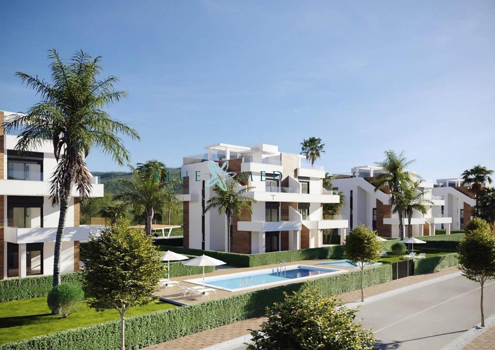 Apartamento de 2 habitaciones en Hacienda del Alamo en venta con piscina - 214.900 € (Ref: 8854797)