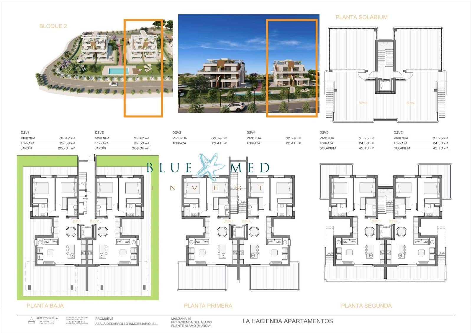 2 slaapkamer Appartement te koop in Hacienda del Alamo met zwembad - € 186.900 (Ref: 8854799)