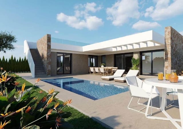 3 chambre Villa/Maison à vendre à Fuente Alamo de Murcia avec piscine - 319 900 € (Ref: 8857442)