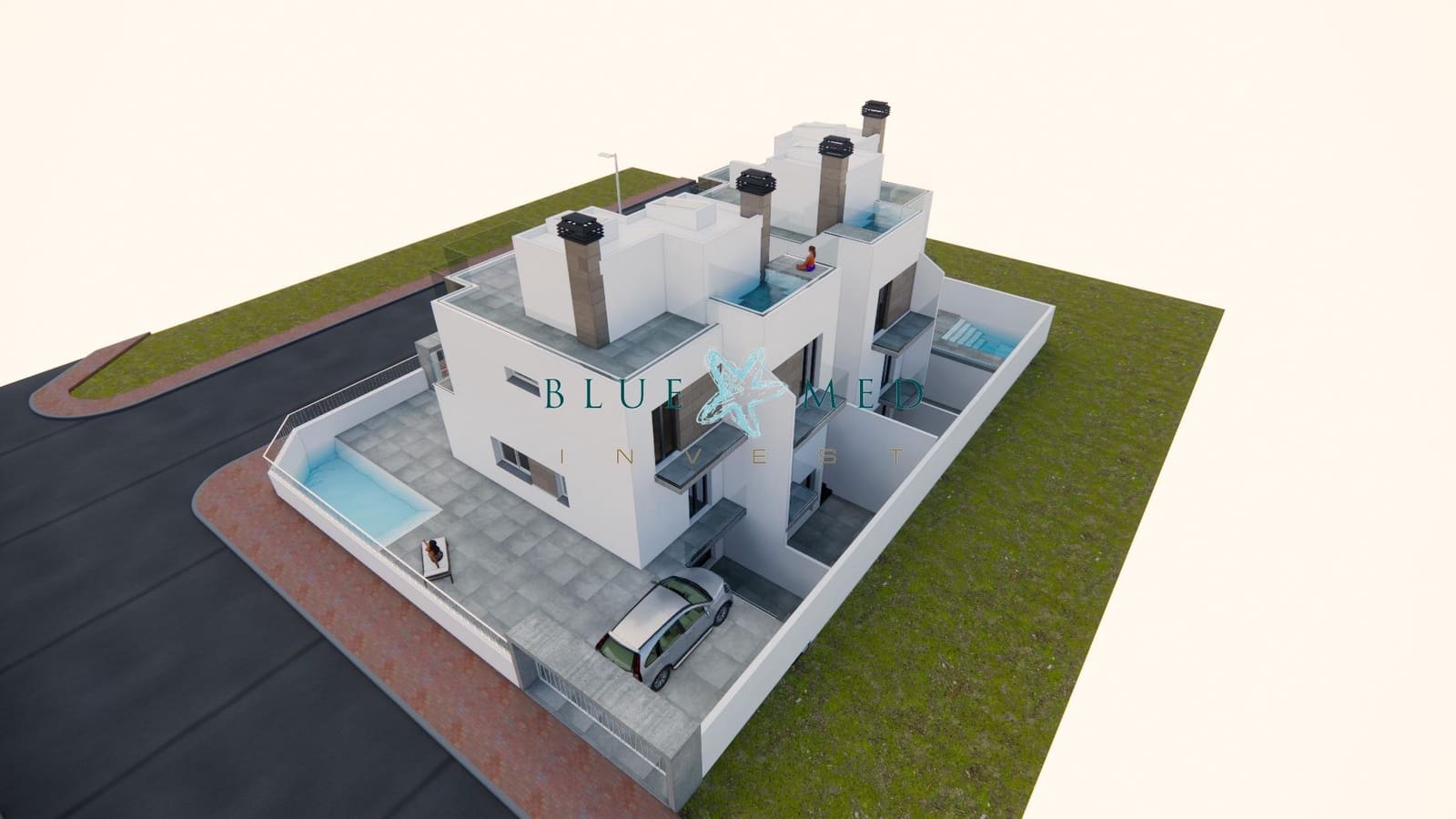 3 slaapkamer Villa te koop in Puerto de Mazarron met zwembad - € 350.000 (Ref: 8879968)